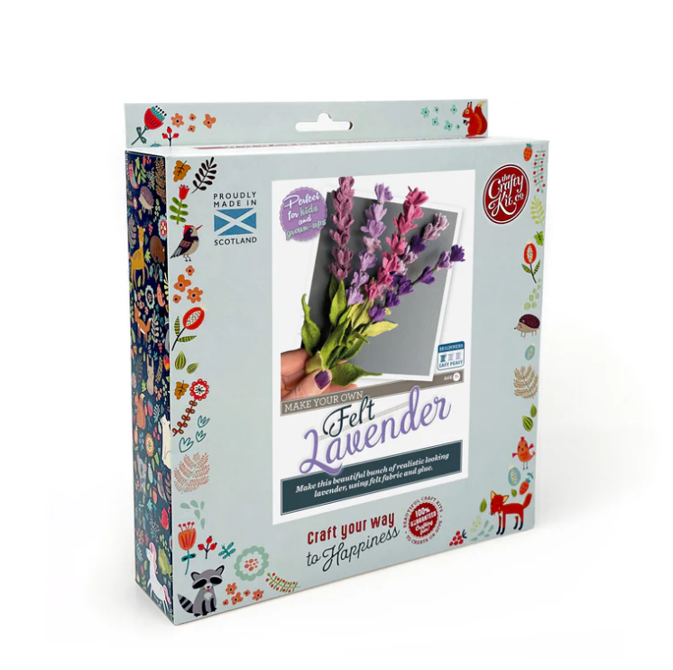 Felt Lavender Kit - Crafty Kit Company