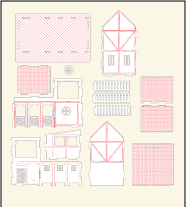 Medieval Stables two level<br><br><br>