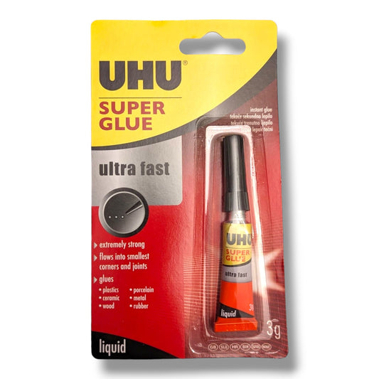 UHU - Super Glue - Liquid, Ultra fast drying