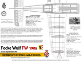 Focke Wulf 190a Balsa Kit