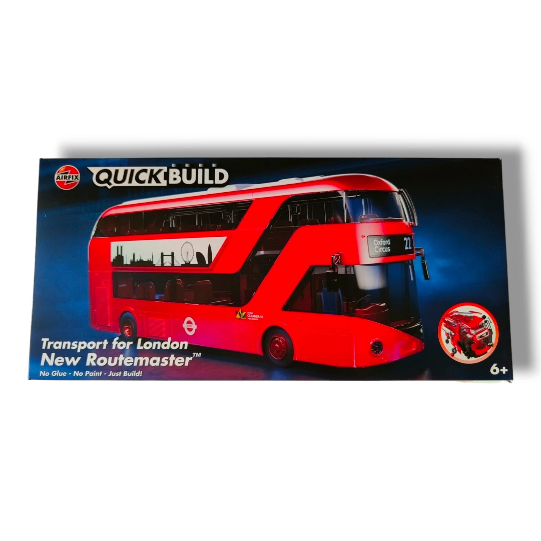QUICK BUILD AIRFIX NEW ROUTE MASTER BUS | Hensons hobbies