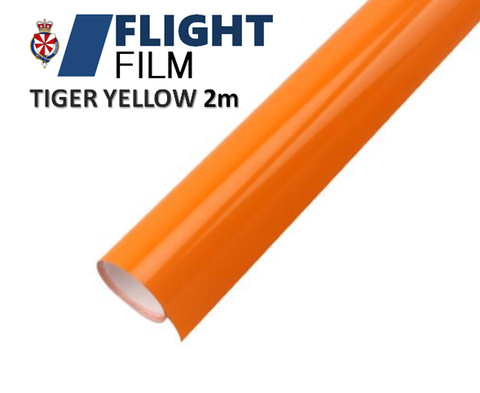 Flight Film covering Material, Heat shrink RC airplane covering - Tiger Yellow