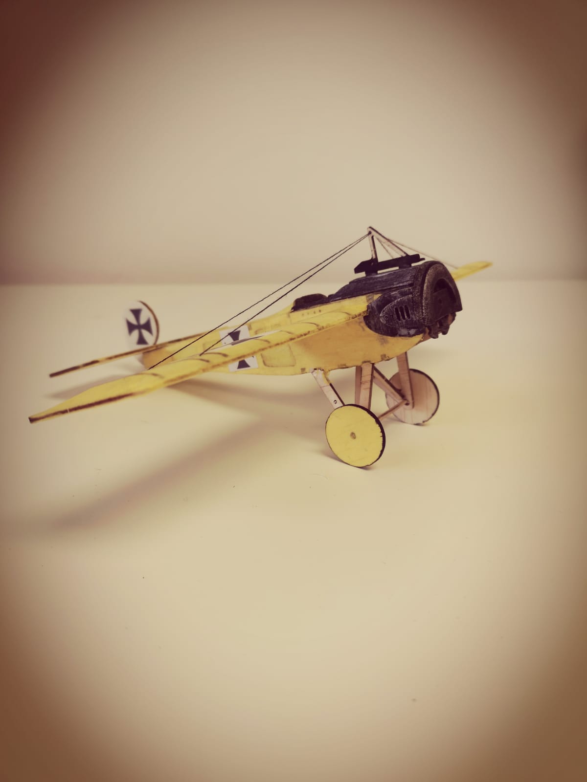 Fokker Eindecker starter Peanut Balsa Kit