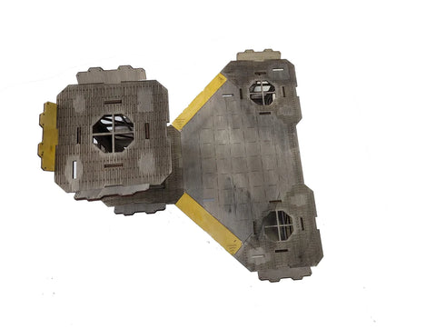 Helipad, space port with tower (28mm)