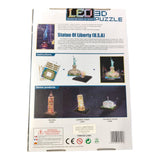 Cubic Fun - 3d Puzzle, Statue of Liberty - Light up LED