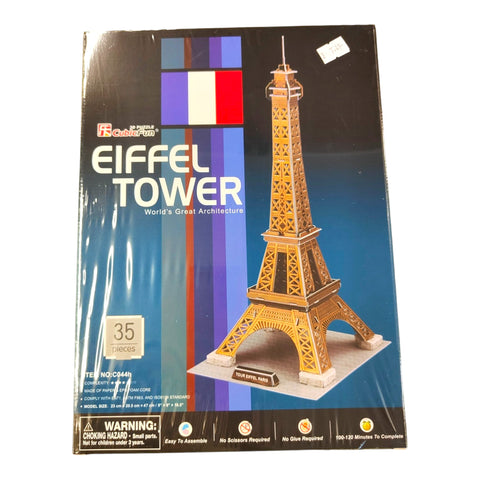 Cubic Fun - 3d Puzzle, Eiffel Tower