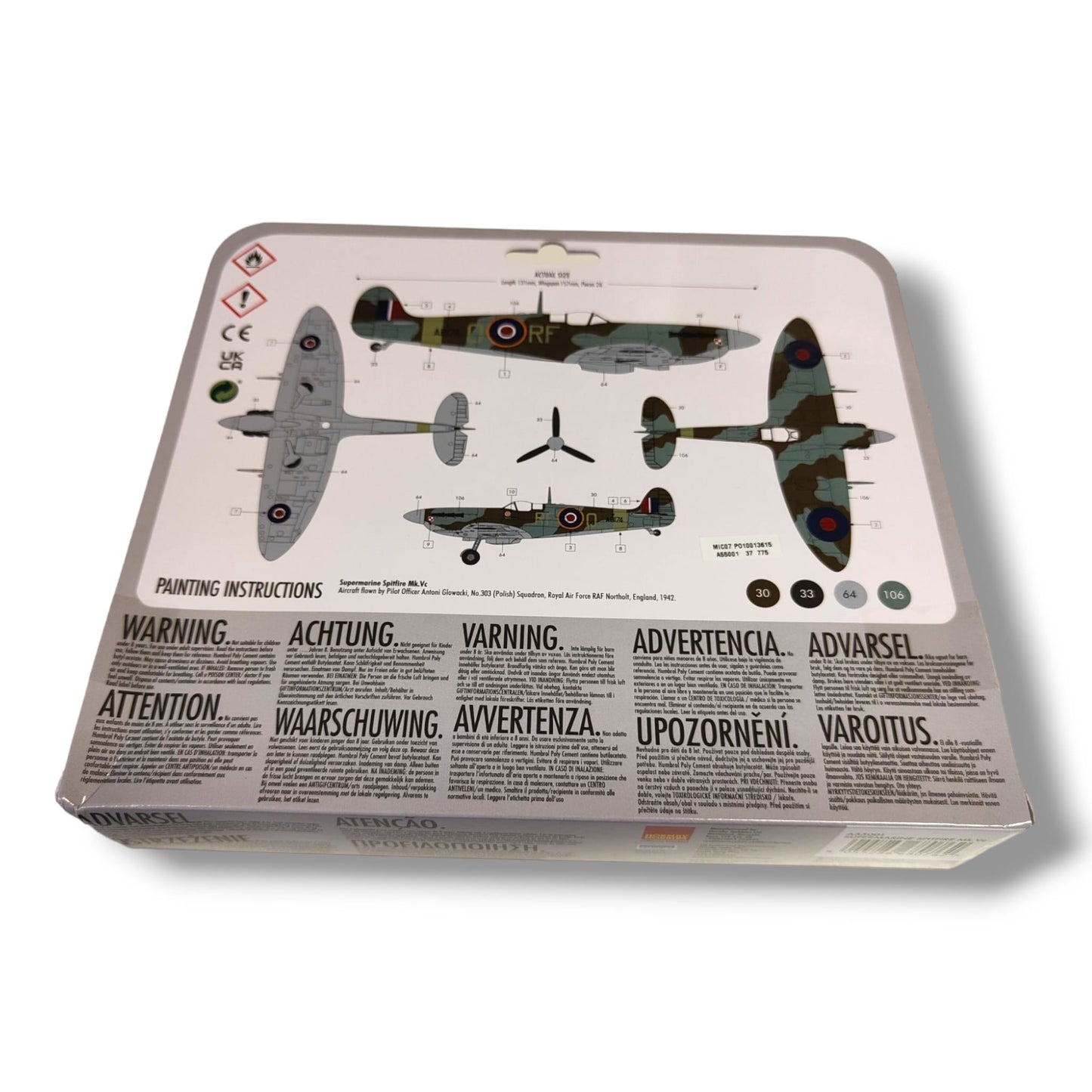 Airfix Starter Set - Spitfire Mk.Vc