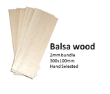 Balsa wood 5 pack - 2mm, 1/8th<br><br><br>