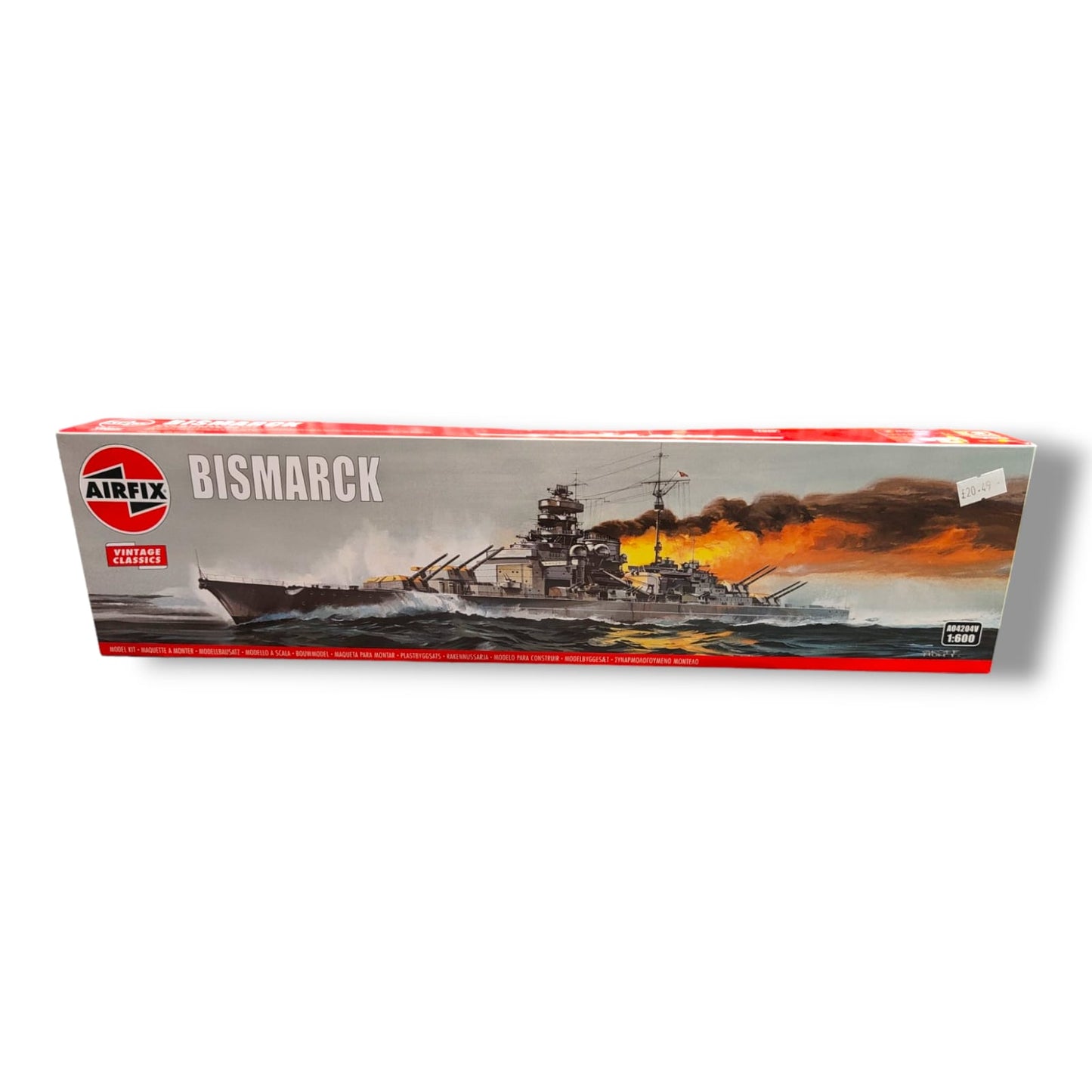 Airfix - 1:600 BISMARK battle ship