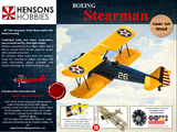 Stearman Model 75 - 22 inch Balsa Kit