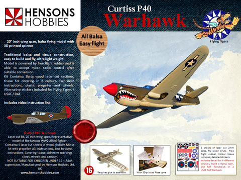 Curtiss P40 Warhawk