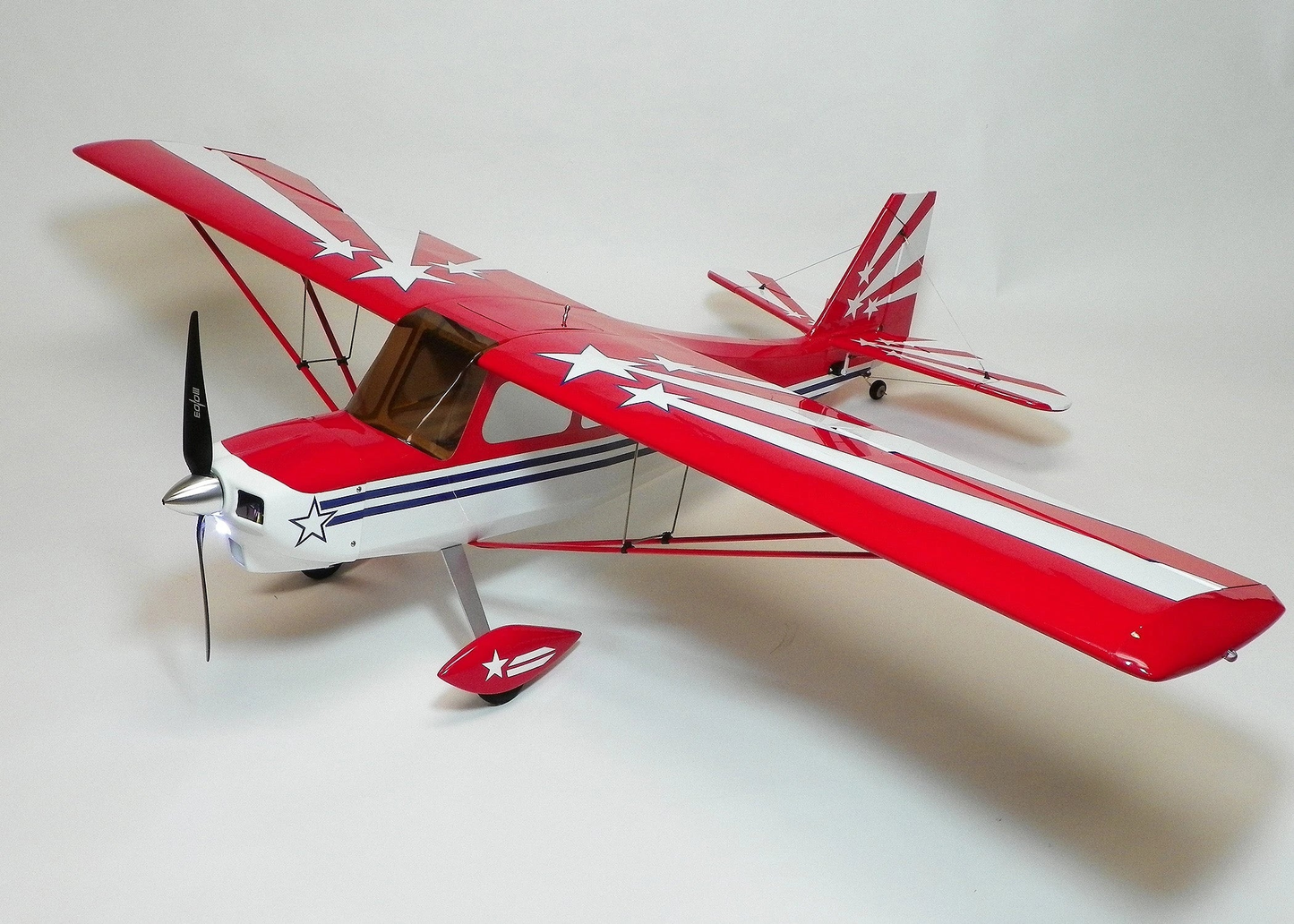 OMPHobby Super Decathlon 55" Inch Balsa and Kevlar Airplane