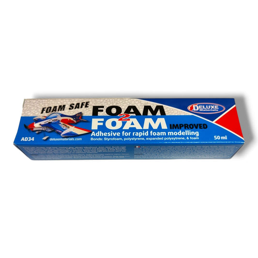 Foam2Foam repair and build glue Glue - Deluxe Materials 50ml