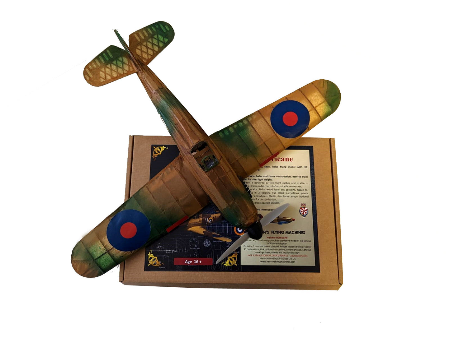 Hawker Hurricane balsa kit