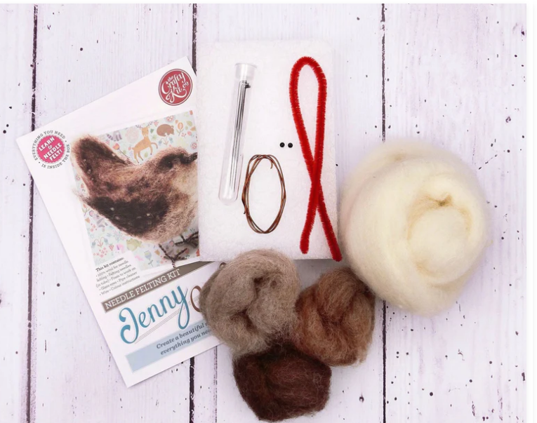 Jenny Wren Needle Felting - Crafty Kit Company