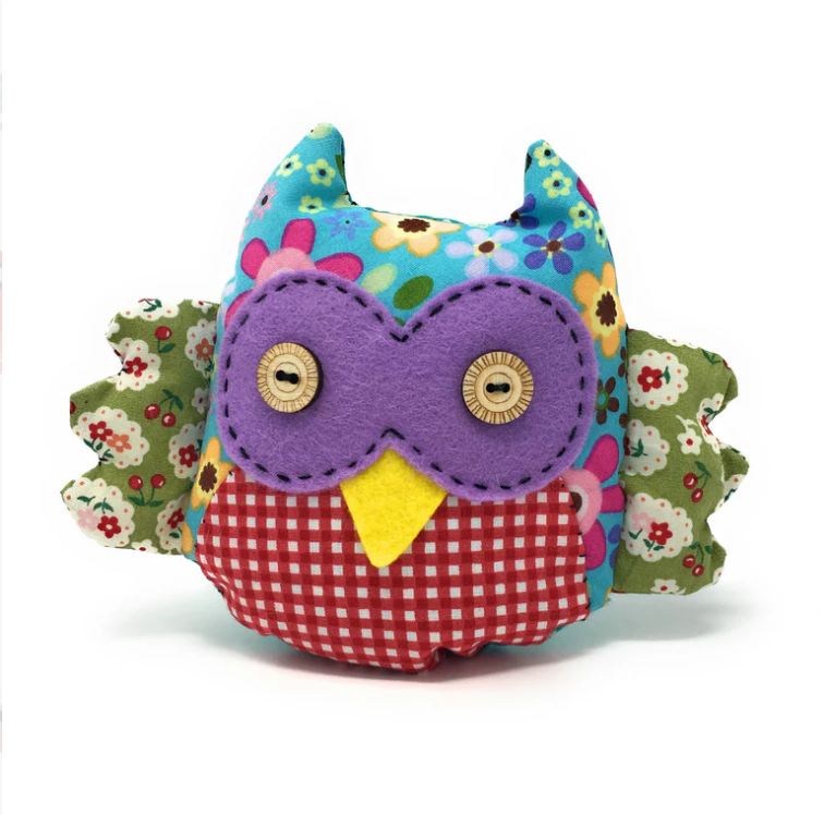 Patchwork Owl - Crafty Kit Company