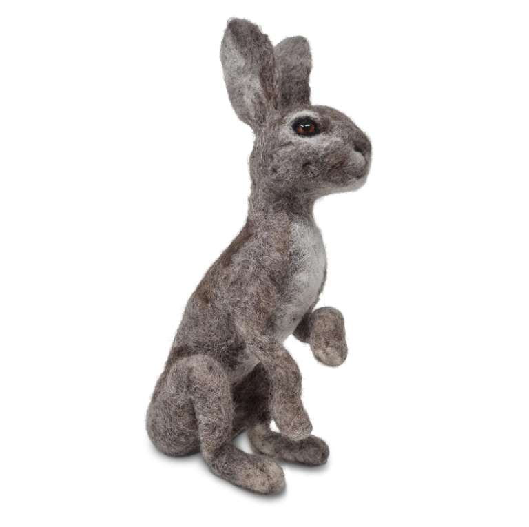 Scottish Hare Large Needle Felting - Crafty Kit Company