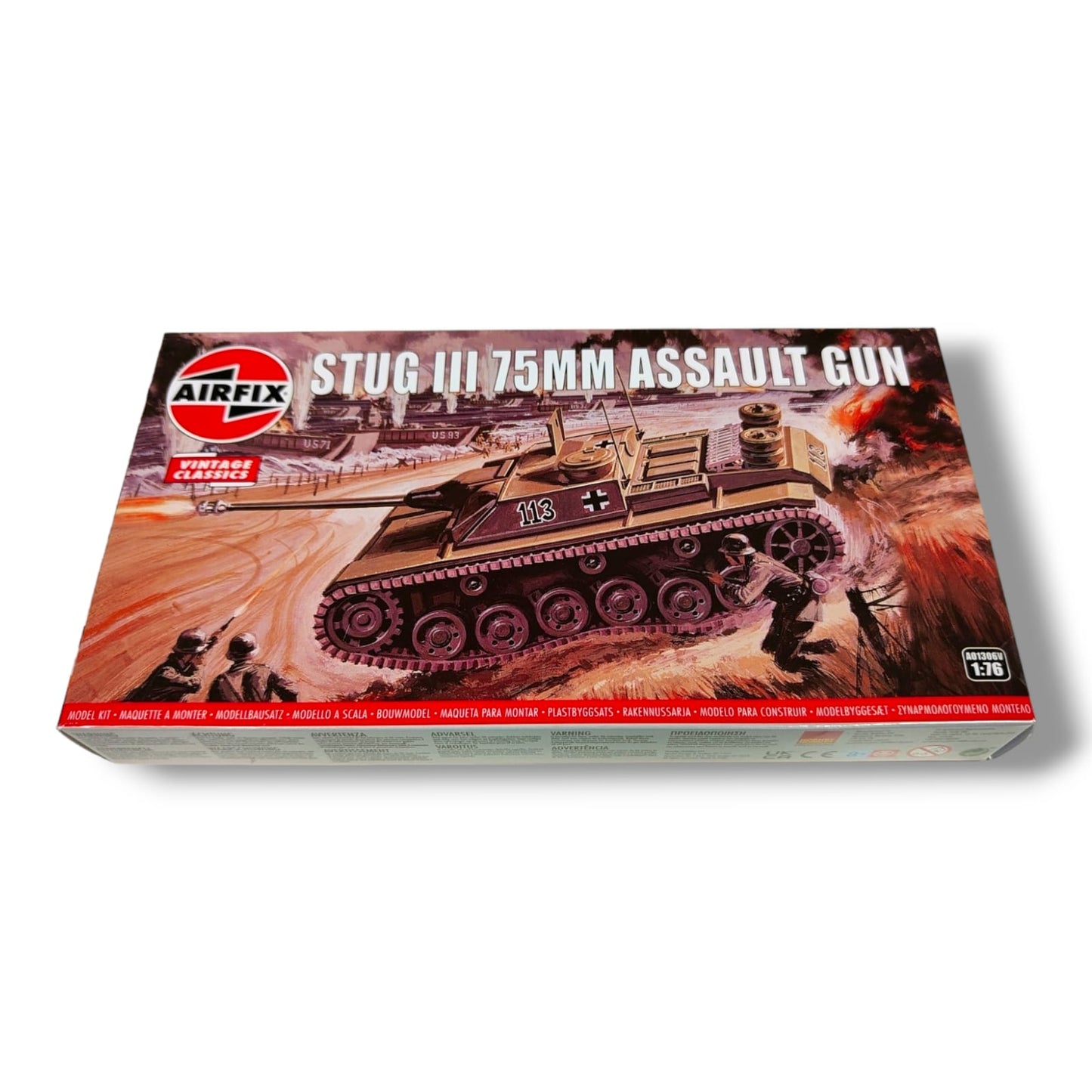 Airfix STUG III 75mm Assault gun  1/76 scale