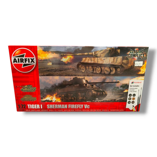 Airfix - 1:72 Tiger 1 & Sherman Firefly Vc